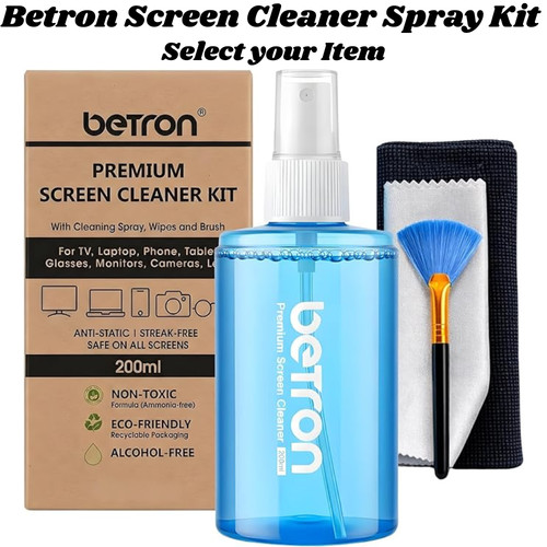 Betron screen cleaner spray - cleaner,