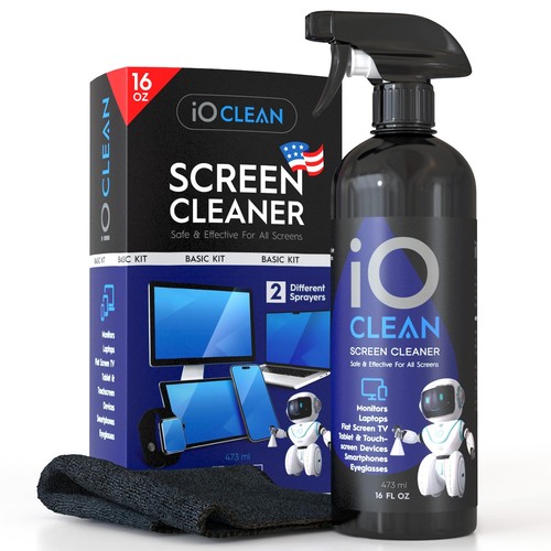 Screen cleaner spray 16oz - (16oz,