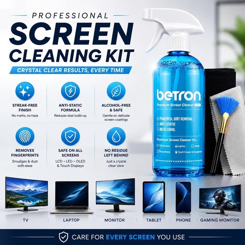Betron 500ml screen cleaner - betron,