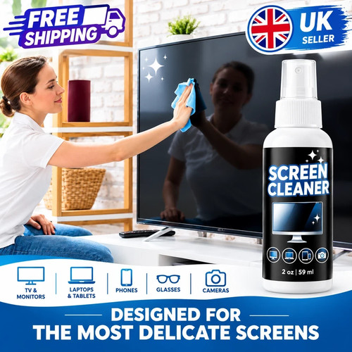 Screen cleaner kit - cleaner, &