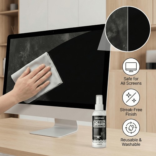 Screen cleaner kit spray - screen,