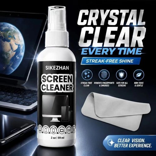 Screen cleaner kit 2oz - kit, spray