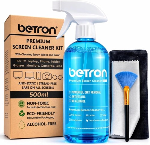 Betron screen cleaner spray - screen,