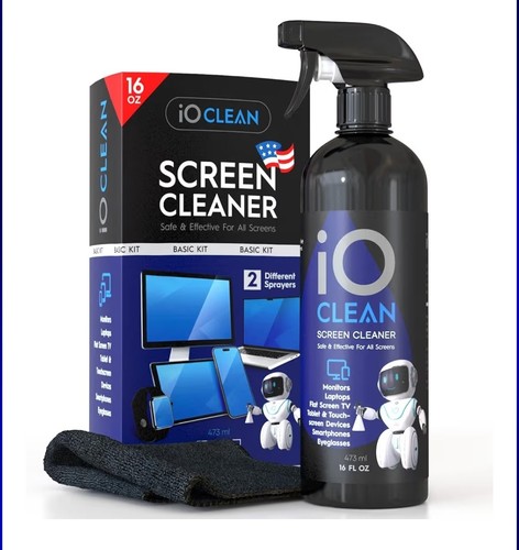 Screen cleaner spray - cleaner, (16oz