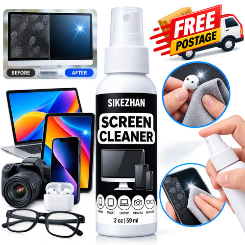 Screen cleaner spray kit - screen, 2oz