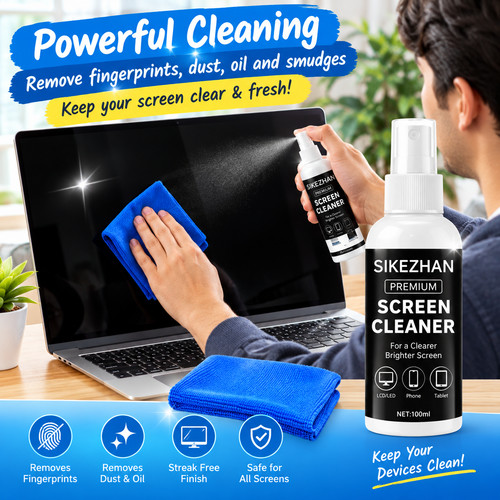 Screen cleaner kit - screen, &