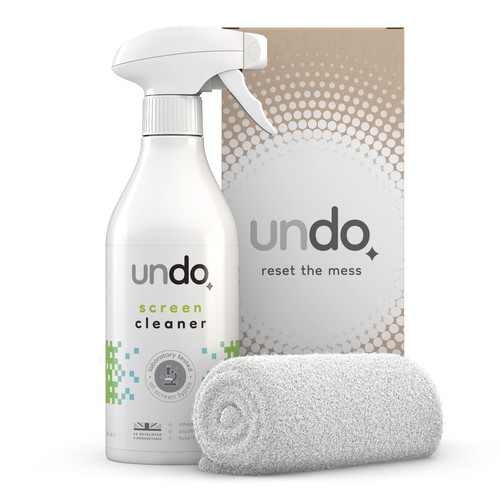 Undo screen cleaner spray - undo,